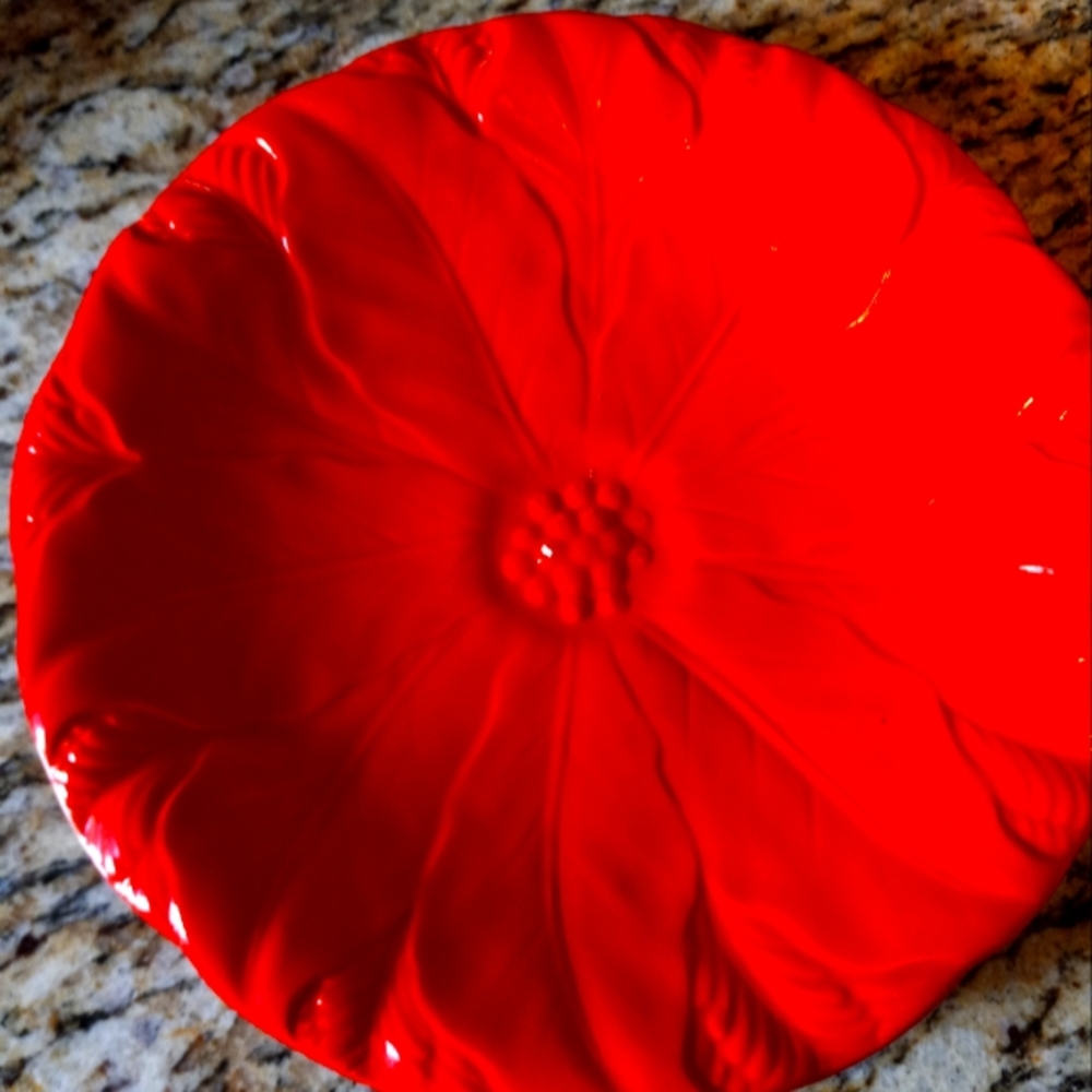 Six salad plates